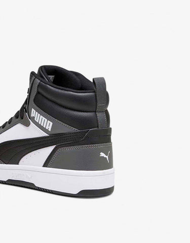 PUMA Rebound V6 Shoes White/Shadow Grey | MegaMall.bg