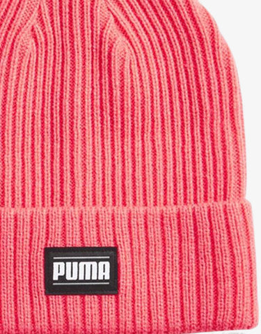 PUMA Ribbed Classic Cuff Beanie Pink | MegaMall.bg
