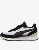 PUMA Road Rider Suede Shoes White/Black Бял 36 | MegaMall.bg