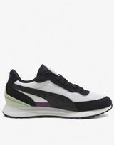 PUMA Road Rider Suede Shoes White/Black | MegaMall.bg