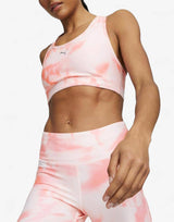 PUMA Run 4Keeps Mid Impact Bra Pink Розов S | MegaMall.bg