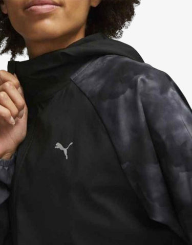 PUMA Run Favorite Aop Woven Jacket Black