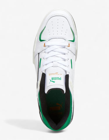 PUMA Slipstream Basketball Shoes White/Green | MegaMall.bg