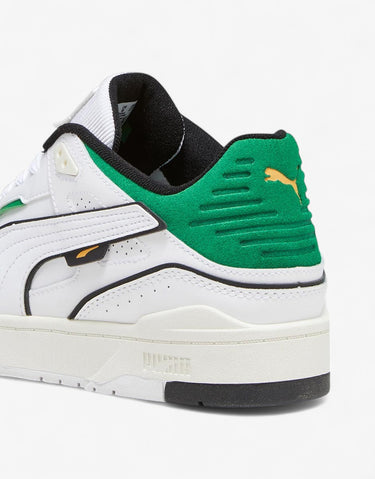 PUMA Slipstream Basketball Shoes White/Green | MegaMall.bg