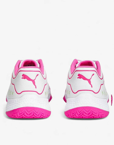 PUMA Solarsmash Rct Padel Shoes White/Pink | MegaMall.bg