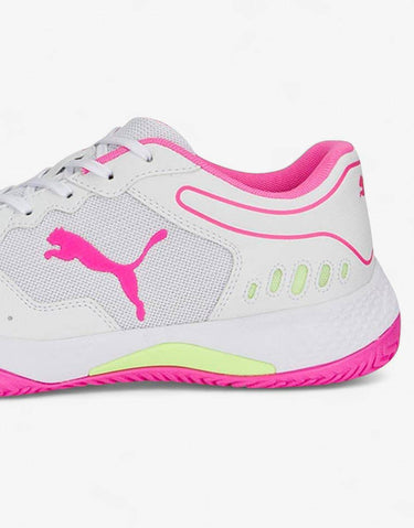 PUMA Solarsmash Rct Padel Shoes White/Pink | MegaMall.bg