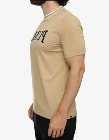 PUMA Squad Big Graphic Tee Beige | MegaMall.bg
