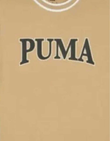 PUMA Squad Big Graphic Tee Beige | MegaMall.bg