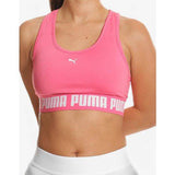 PUMA Strong Mid Impact Training Bra Pink Розов M | MegaMall.bg