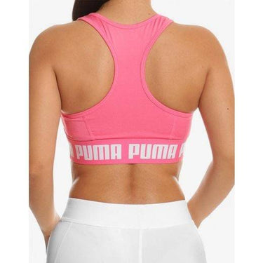 PUMA Strong Mid Impact Training Bra Pink | MegaMall.bg