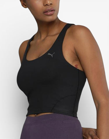 PUMA Studio Foundation Yoga Top Black