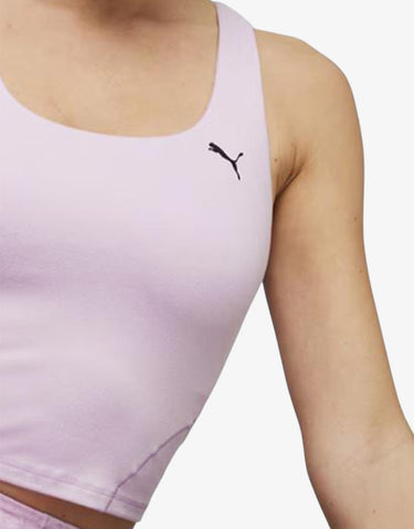 PUMA Studio Foundation Yoga Top Purple
