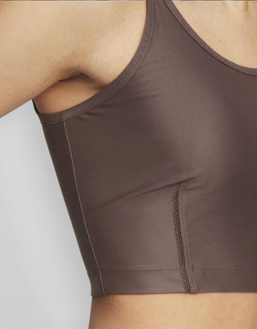 PUMA Studio Ultrabare Strappy Training Crop Top Purple