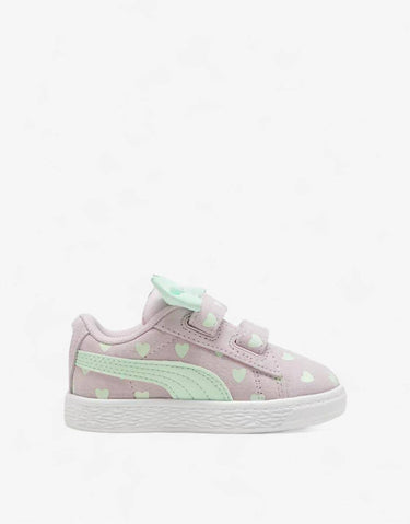PUMA Suede Classic Re-Bow Shoes Purple/Green | MegaMall.bg