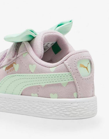 PUMA Suede Classic Re-Bow Shoes Purple/Green | MegaMall.bg