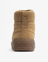 PUMA Suede Platform Mid Shoes Beige | MegaMall.bg