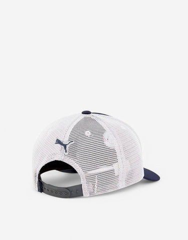 PUMA Sundown Trucker Snapback P Cap Blue/White | MegaMall.bg