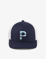 PUMA Sundown Trucker Snapback P Cap Blue/White | MegaMall.bg