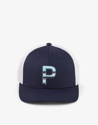 PUMA Sundown Trucker Snapback P Cap Blue/White | MegaMall.bg