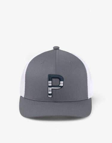 PUMA Sundown Trucker Snapback P Cap Grey/White | MegaMall.bg