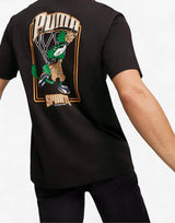 PUMA Team For The Fanbase Graphic Tee Black | MegaMall.bg