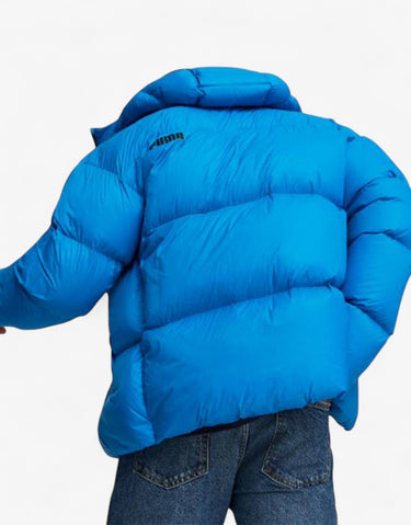 PUMA Ultra Down Hooded Puffer Jacket Blue | MegaMall.bg