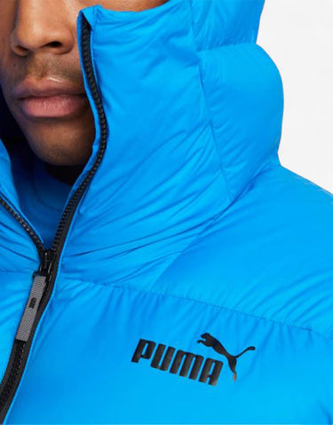 PUMA Ultra Down Hooded Puffer Jacket Blue | MegaMall.bg