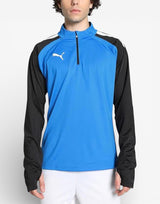 PUMA Тeam Liga Quarter-Zip Football Top Blue/Black Син XS | MegaMall.bg