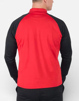 PUMA Тeam Liga Quarter-Zip Football Top Red/Black | MegaMall.bg