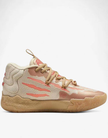 PUMA x LaMelo Ball Mb.03 Basketball Shoes Beige/Gold | MegaMall.bg
