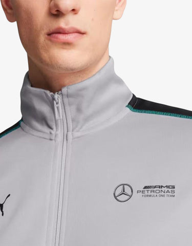 PUMA x Mercedes-AMG Petronas Formula 1 MT7+ Track Jacket Grey | MegaMall.bg