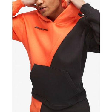 PUMA x Mercedes Amg Statement Hoodie Black/Orange | MegaMall.bg