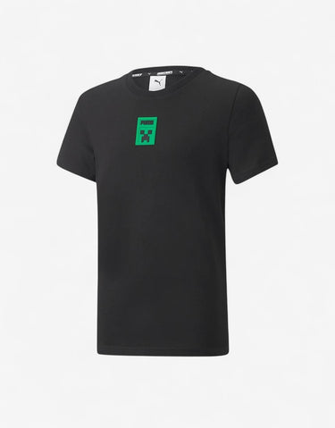 PUMA x Minecraft Graphic Tee Black | MegaMall.bg