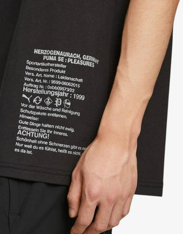 PUMA x Pleasure Typo Tee Black
