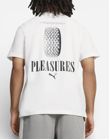 PUMA x Pleasures Graphic Tee White
