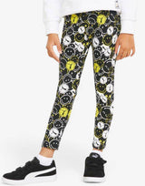 PUMA x Smiley World Printed Leggings Black/Multi Черен 104 | MegaMall.bg