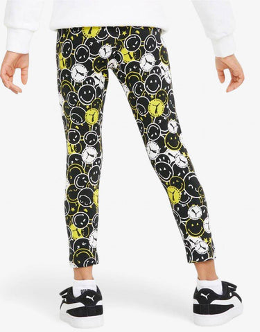 PUMA x Smiley World Printed Leggings Black/Multi | MegaMall.bg