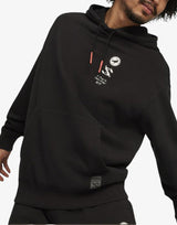 PUMA x Staple Graphic Hoodie Black Черен S | MegaMall.bg