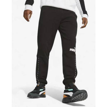 PUMA Essentials Block Tape Sweatpants Black Черен S | MegaMall.bg