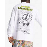 PUMA Melo x Dexter's Laboratory Basketball Long Sleeve Blouse White | MegaMall.bg
