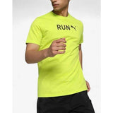 PUMA Run Graphic Tee Lime Pow Зелен 2XL | MegaMall.bg