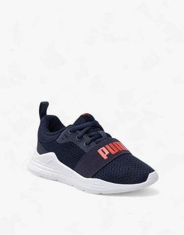 PUMA Wired Run Ps Shoes Navy | MegaMall.bg