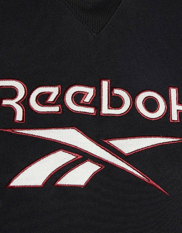 REEBOK Archive Classics Big Logo Fleece Hoodie Black | MegaMall.bg