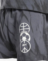 REEBOK Classics Block Party Shorts Grey | MegaMall.bg