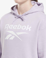 REEBOK Identity Big Logo Fleece Hoodie Purple | MegaMall.bg