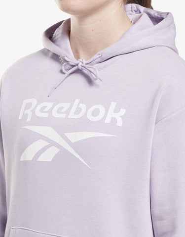 REEBOK Identity Big Logo Fleece Hoodie Purple | MegaMall.bg