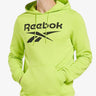 REEBOK Identity Big Logo Fleece Hoodie Yellow Жълт L | MegaMall.bg