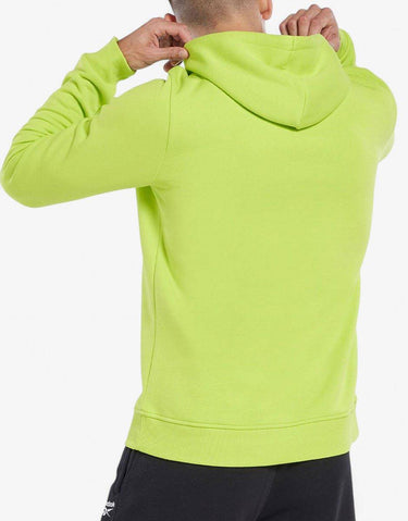 REEBOK Identity Big Logo Fleece Hoodie Yellow | MegaMall.bg