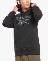 REEBOK Identity Big Logo Training Hoodie Black Черен L | MegaMall.bg