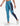 REEBOK Lux High-Waisted Colorblock Leggings Blue Син S | MegaMall.bg
